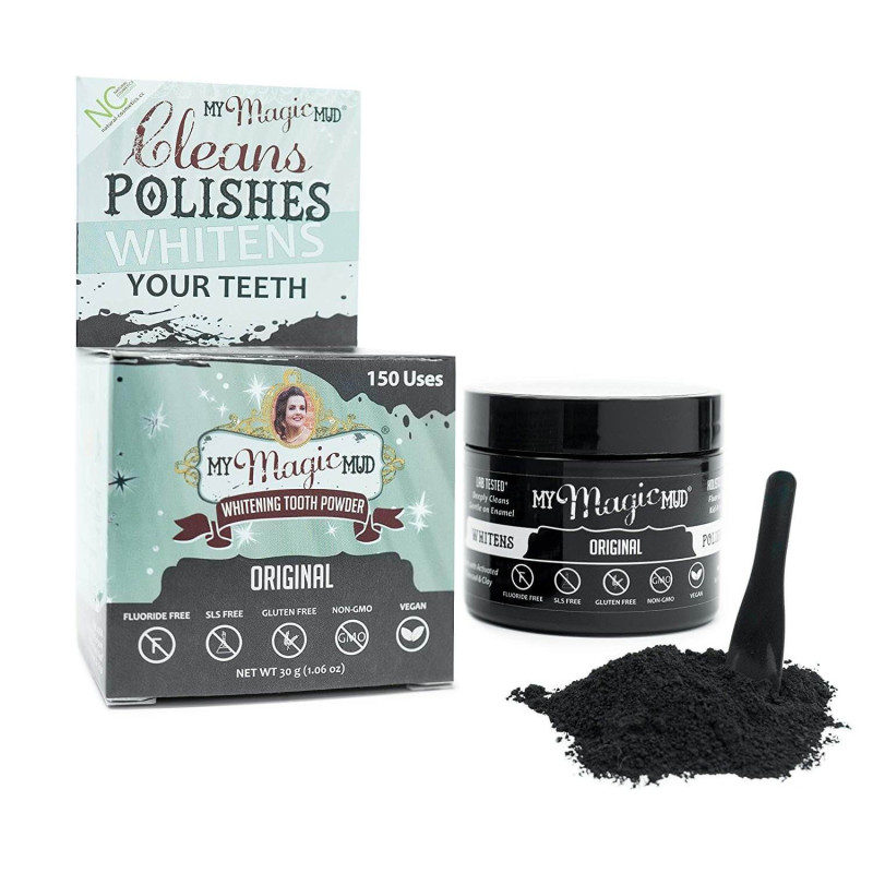 Proszek do wybielania zębów z węglem kokosowym My Magic Mud 1.06oz 30g