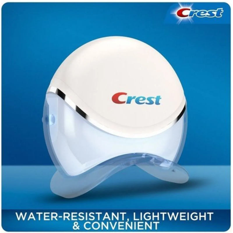 Lampa wybielająca Crest LED Blue Light – przyspiesza działanie pasków wybielających Crest