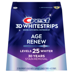 Crest 3D Whitestrips Age Renew paski wybielające z efektem odmładzającym uśmiech