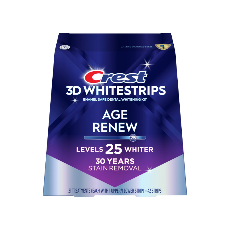 Crest 3D Whitestrips Age Renew paski wybielające z efektem odmładzającym uśmiech