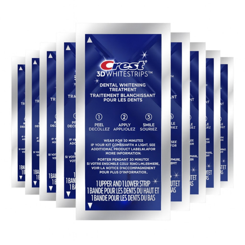 Paski Crest 3D Whitestrips Age Renew – paski wybielające zęby z efektem odmładzającym uśmiech