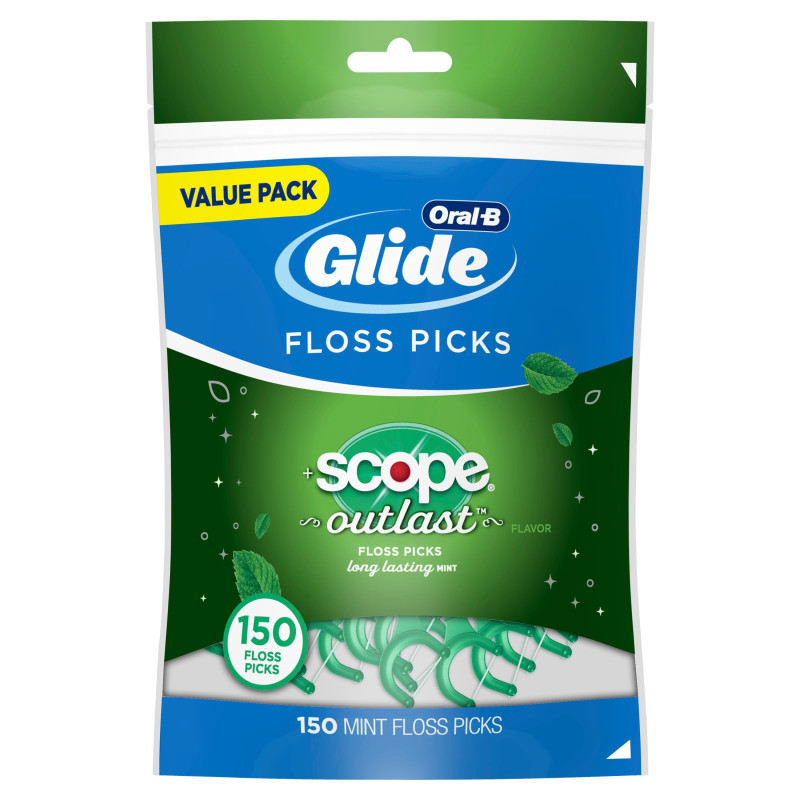 ORAL-B GLIDE nici dentystyczne - patyczki 150 sztuk.