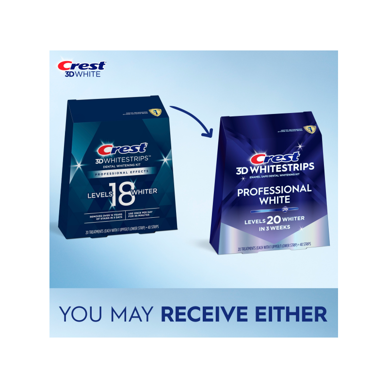 Paski wybielające Crest 3D Whitestrips Professional effects