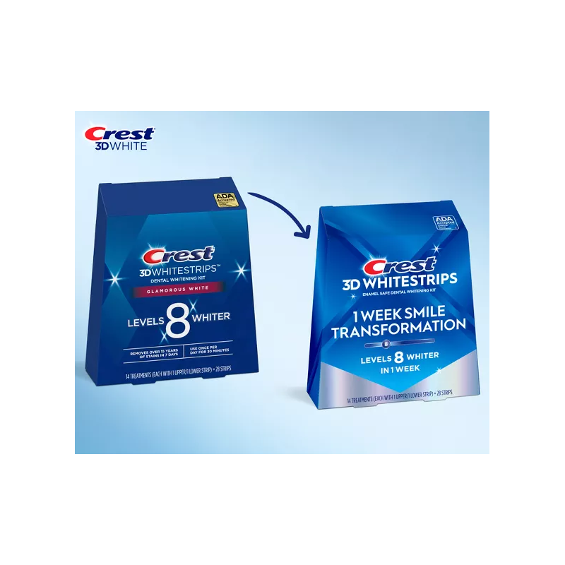 Paski wybielające Crest 3D Whitestrips Glamorous White