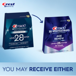 Paski wybielające do zębów oryginalne Crest 3D Whitestrips Supreme Flexfit