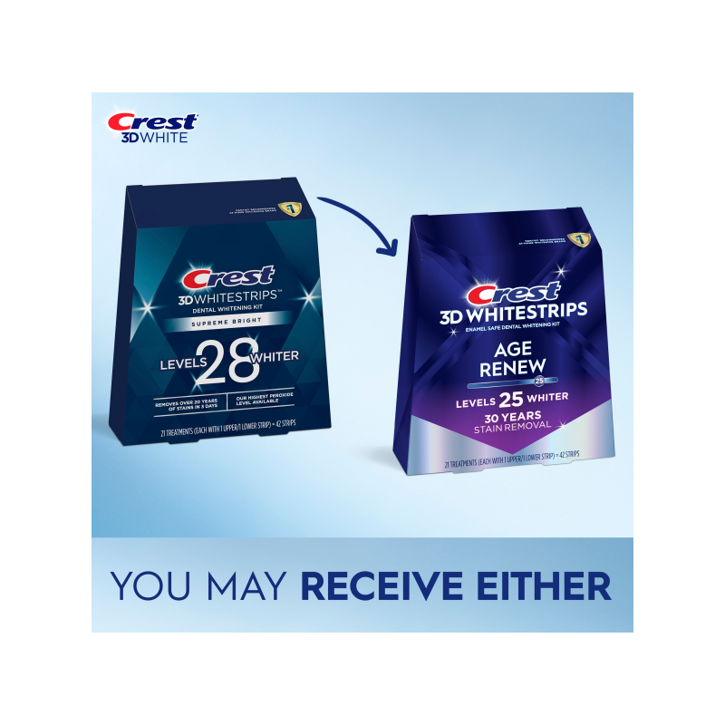 Paski wybielające Crest 3D Whitestrips Supreme Flexfit