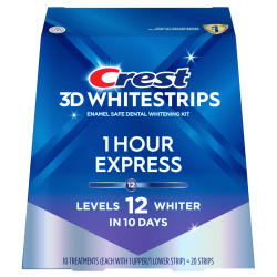 Crest 3D Whitestrips 1 Hour Express – oryginalne opakowanie
