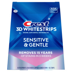 Crest 3D Whitestrips Gentle Routine – Sensitive & Gentle