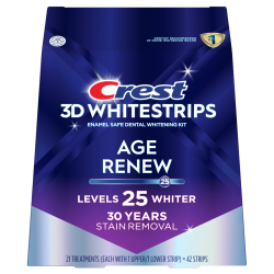 Crest 3D Whitestrips Age Renew – oryginalne opakowanie