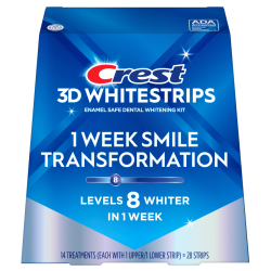 Crest 3D Whitestrips Glamorous White – pełne opakowanie