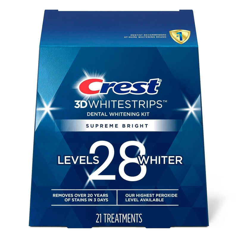 Paski wybielające Crest 3D Whitestrips Supreme Flexfit