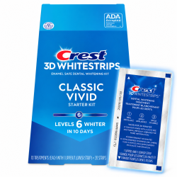 Crest 3D Whitestrips Classic Vivid – oryginalne opakowanie