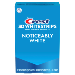 Paski wybielające do zębów oryginalne Crest Whitestrips Noticeably White